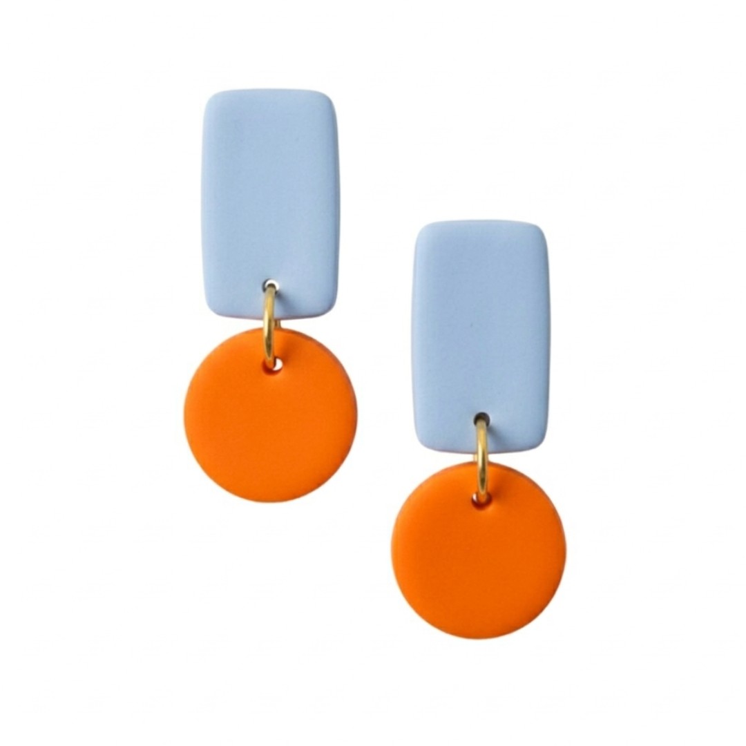 Sweet Tree Reign, handcrafted polymer clay earrings