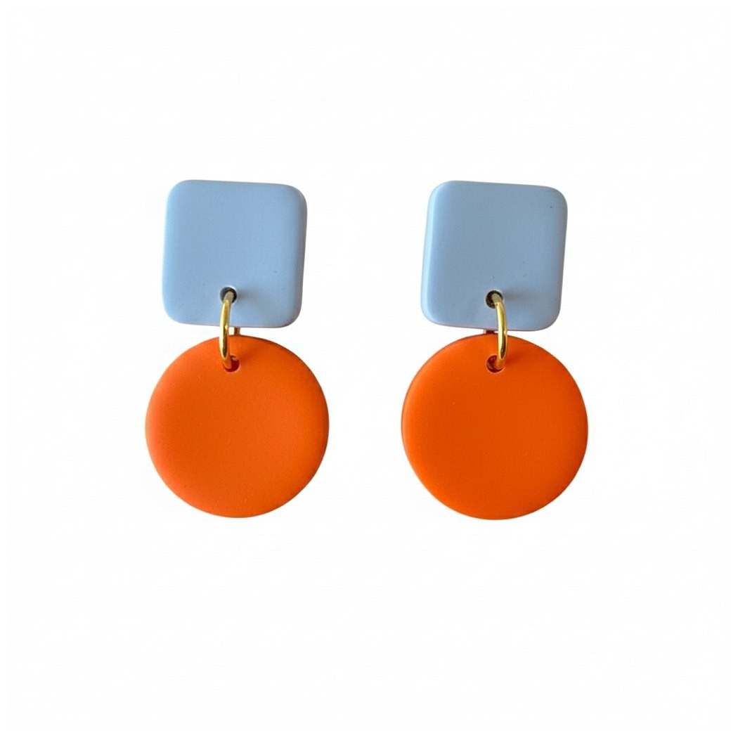 Sweet Tree Emelyn, handcrafted polymer clay earrings