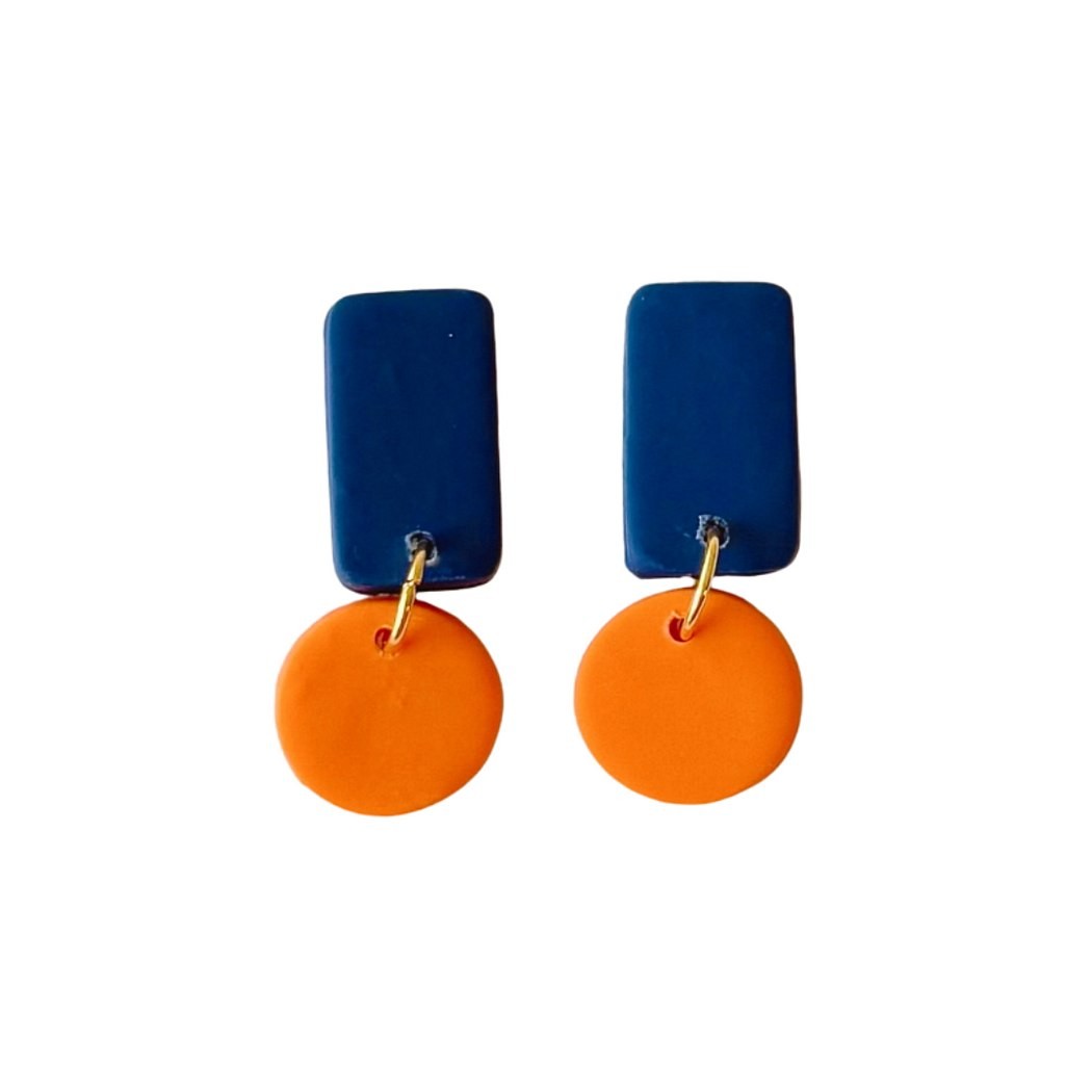 Sweet Tree Reign, handcrafted polymer clay earrings