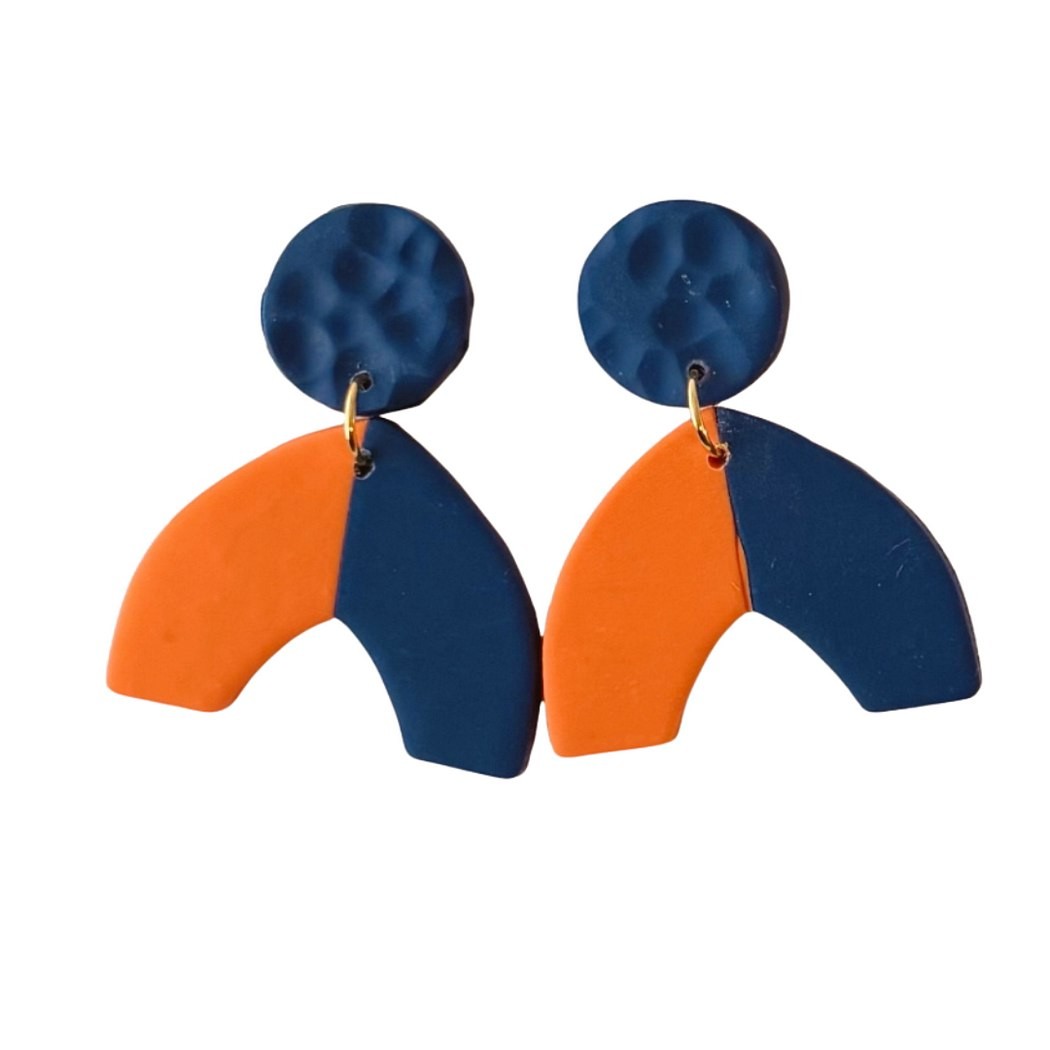 Sweet Tree Addyson, handcrafted polymer clay earrings