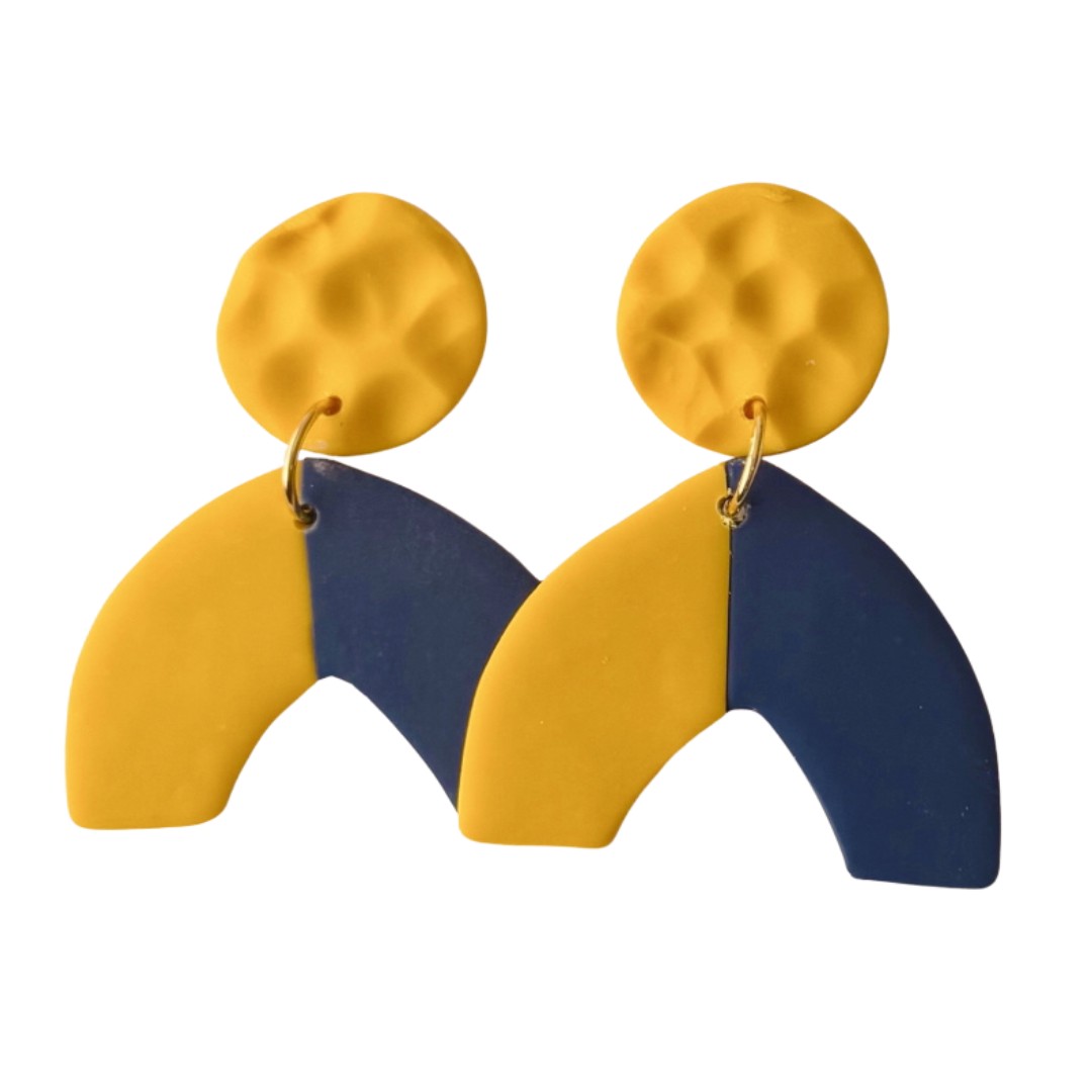 Sweet Tree Addyson, handcrafted polymer clay earrings