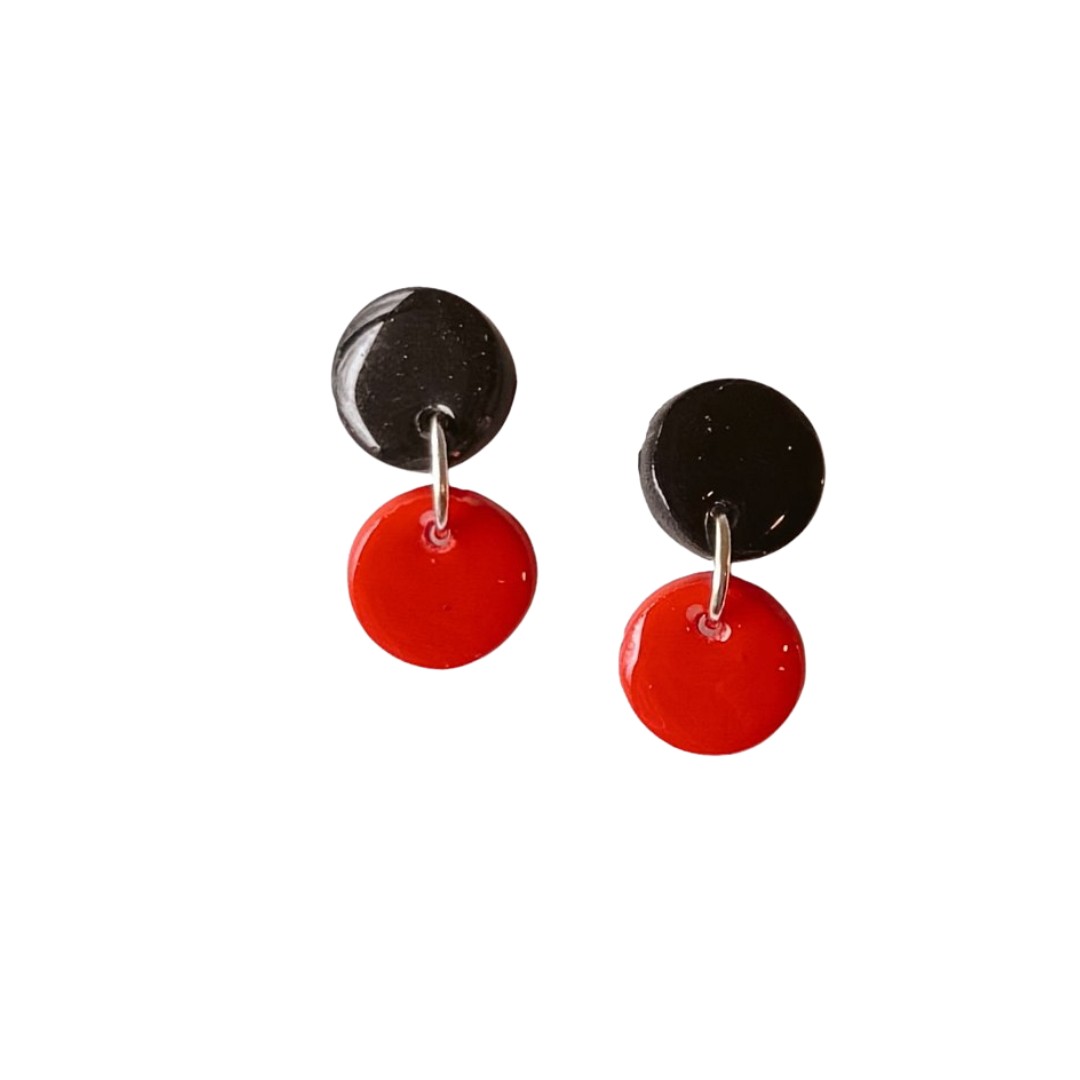 Sweet Tree Paiyton, handcrafted polymer clay earrings