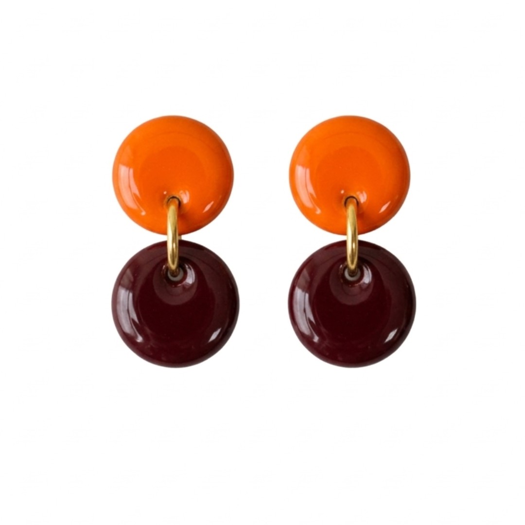 Sweet Tree Paiyton, handcrafted polymer clay earrings