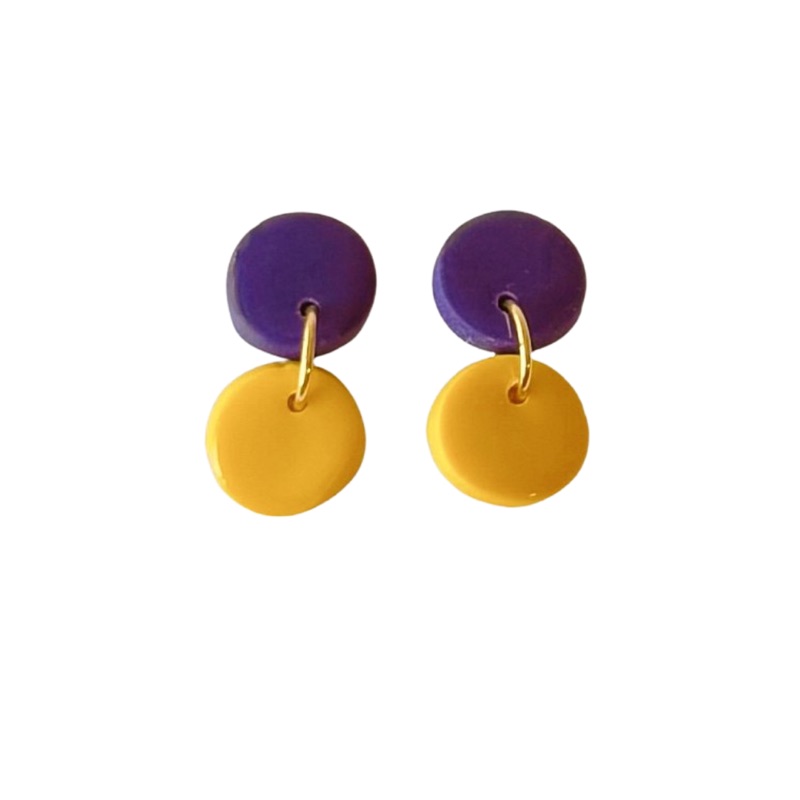 Sweet Tree Paiyton, handcrafted polymer clay earrings