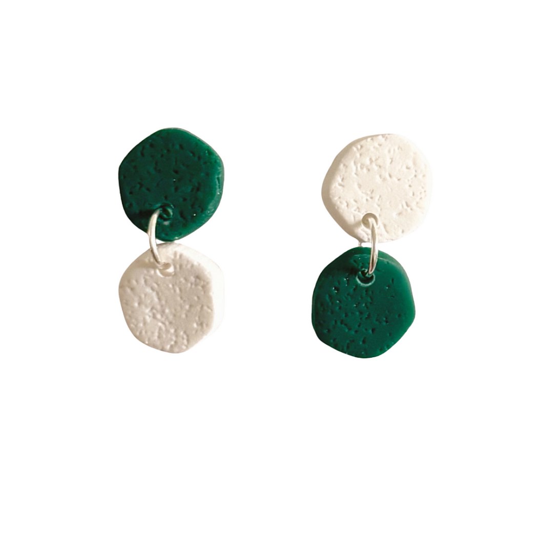 Sweet Tree Laine, handcrafted polymer clay earrings