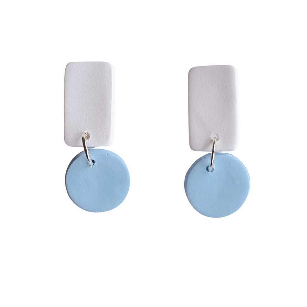 Sweet Tree Reign, handcrafted polymer clay earrings