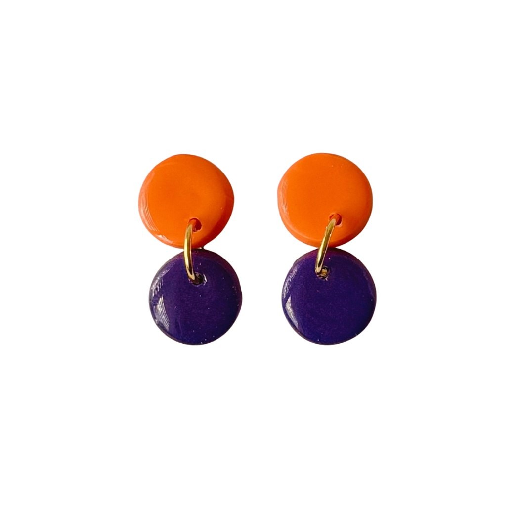 Sweet Tree Paiyton, handcrafted polymer clay earrings