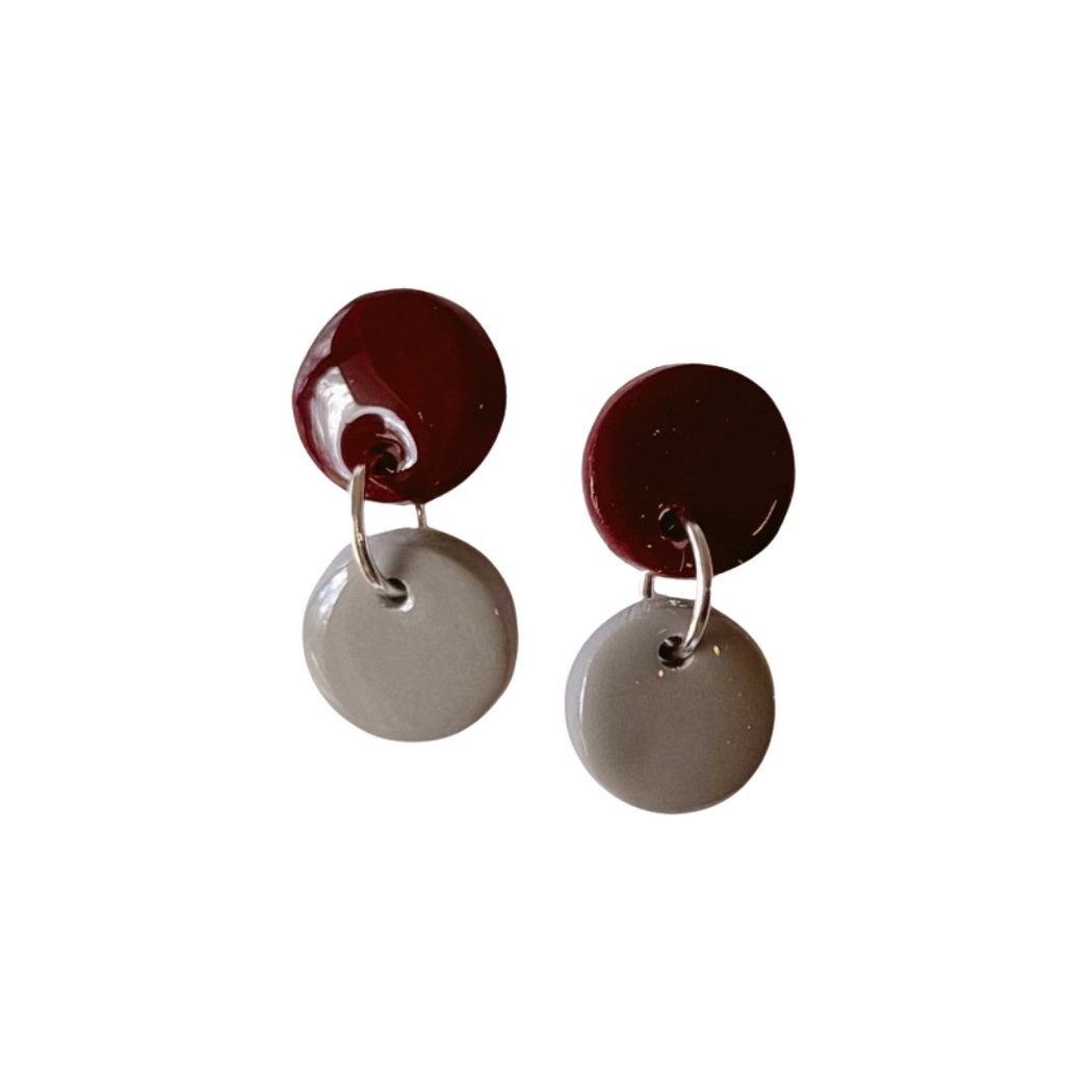 Sweet Tree Paiyton, handcrafted polymer clay earrings