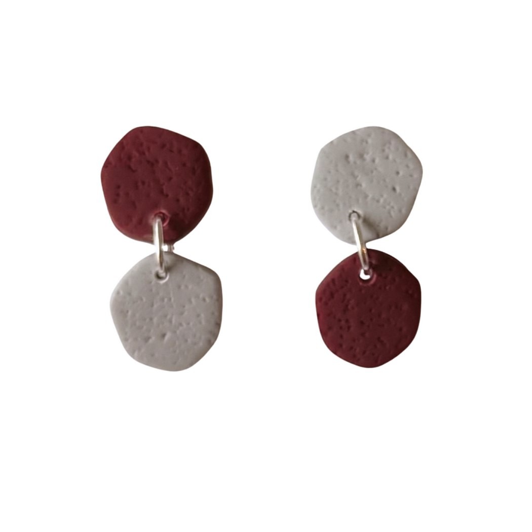 Sweet Tree Laine, handcrafted polymer clay earrings