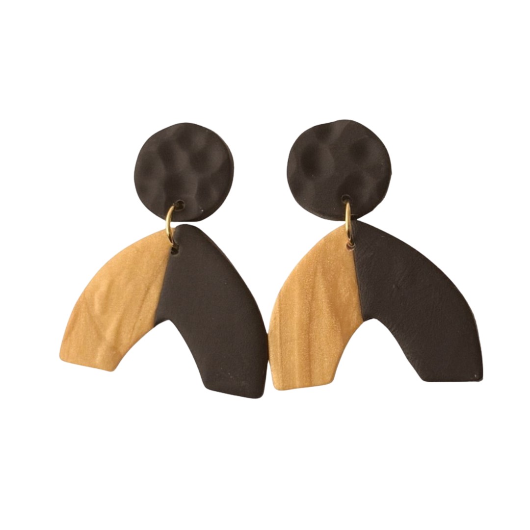 Sweet Tree Addyson, handcrafted polymer clay earrings