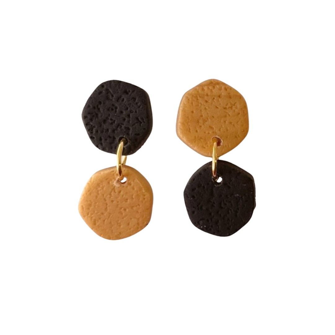 Sweet Tree Laine, handcrafted polymer clay earrings