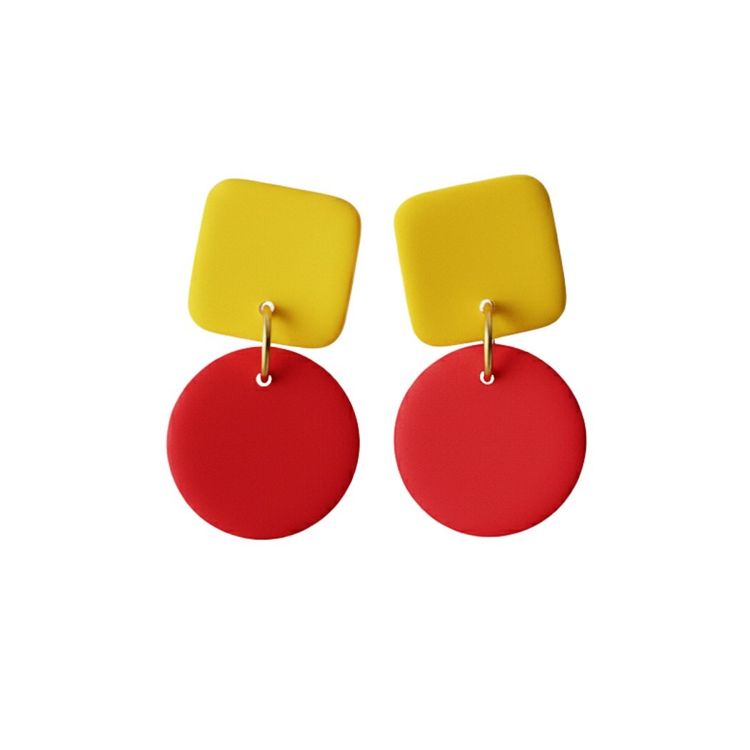 Sweet Tree Emelyn, handcrafted polymer clay earrings