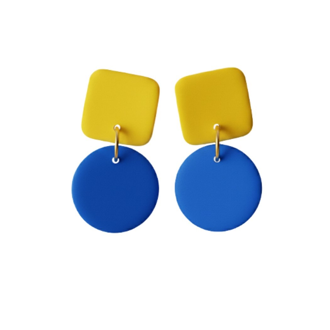 Sweet Tree Emelyn, handcrafted polymer clay earrings