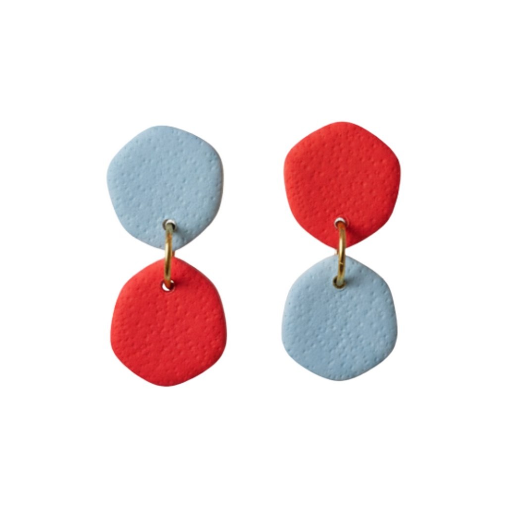 Sweet Tree Laine, handcrafted polymer clay earrings