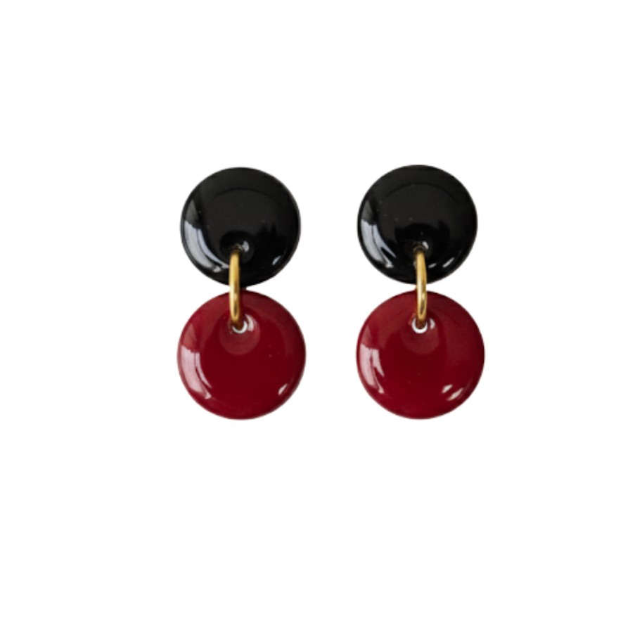 Sweet Tree Paiyton, handcrafted polymer clay earrings