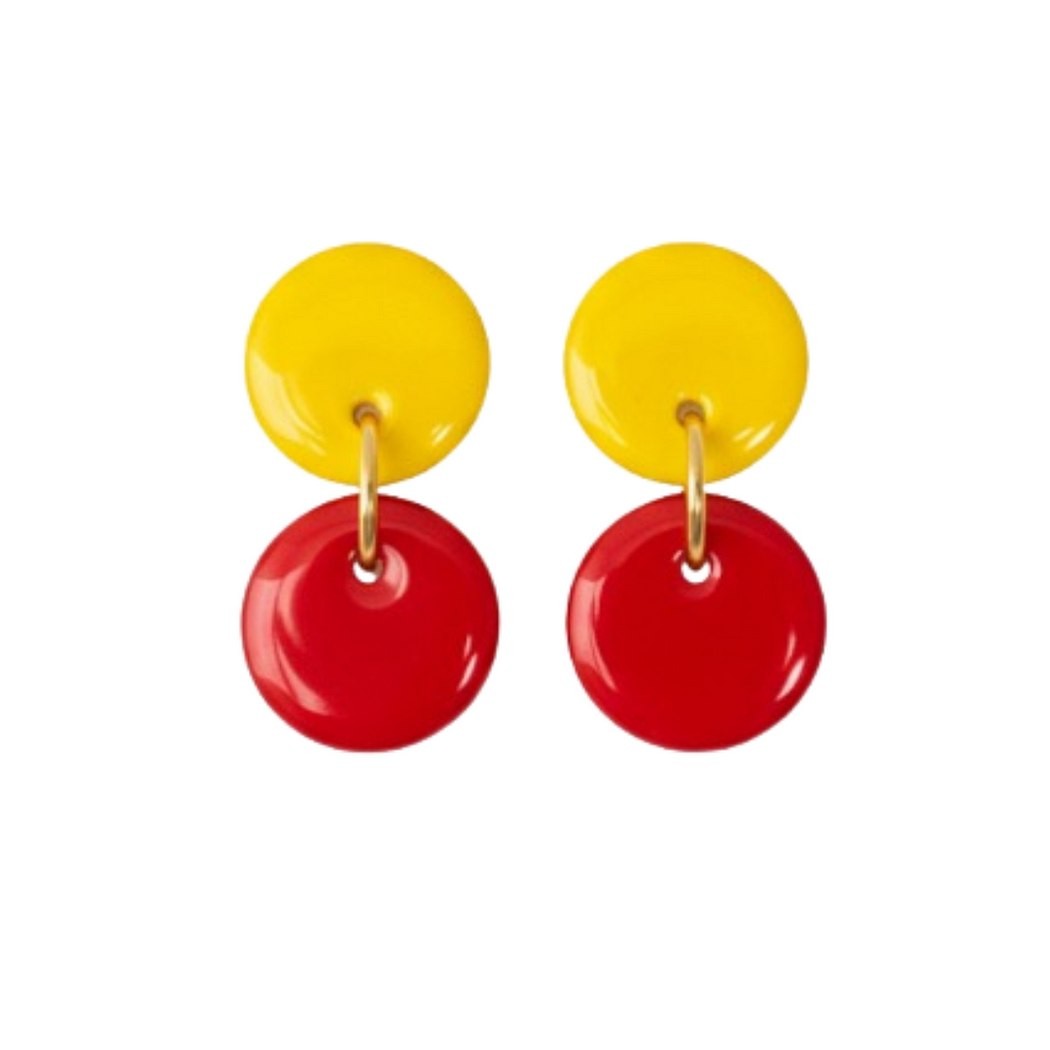 Sweet Tree Paiyton, handcrafted polymer clay earrings