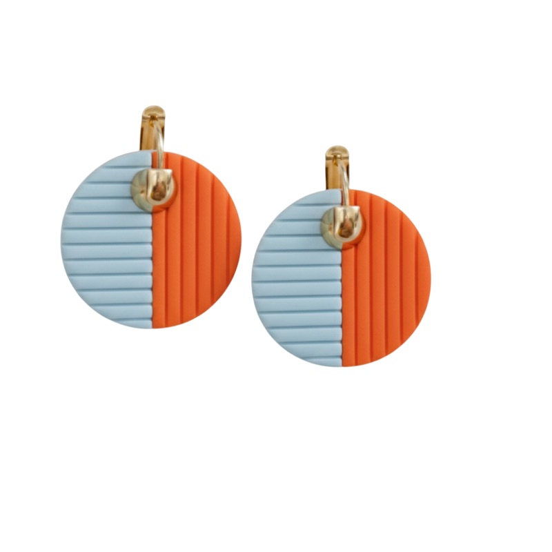 Sweet Tree Odette, handcrafted polymer clay earrings