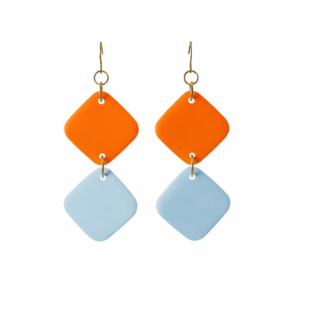 Sweet Tree Ellison, handcrafted polymer clay earrings