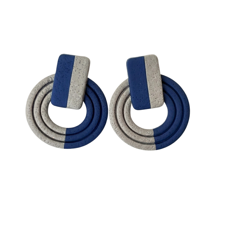 Sweet Tree Nerine, handcrafted polymer clay earrings