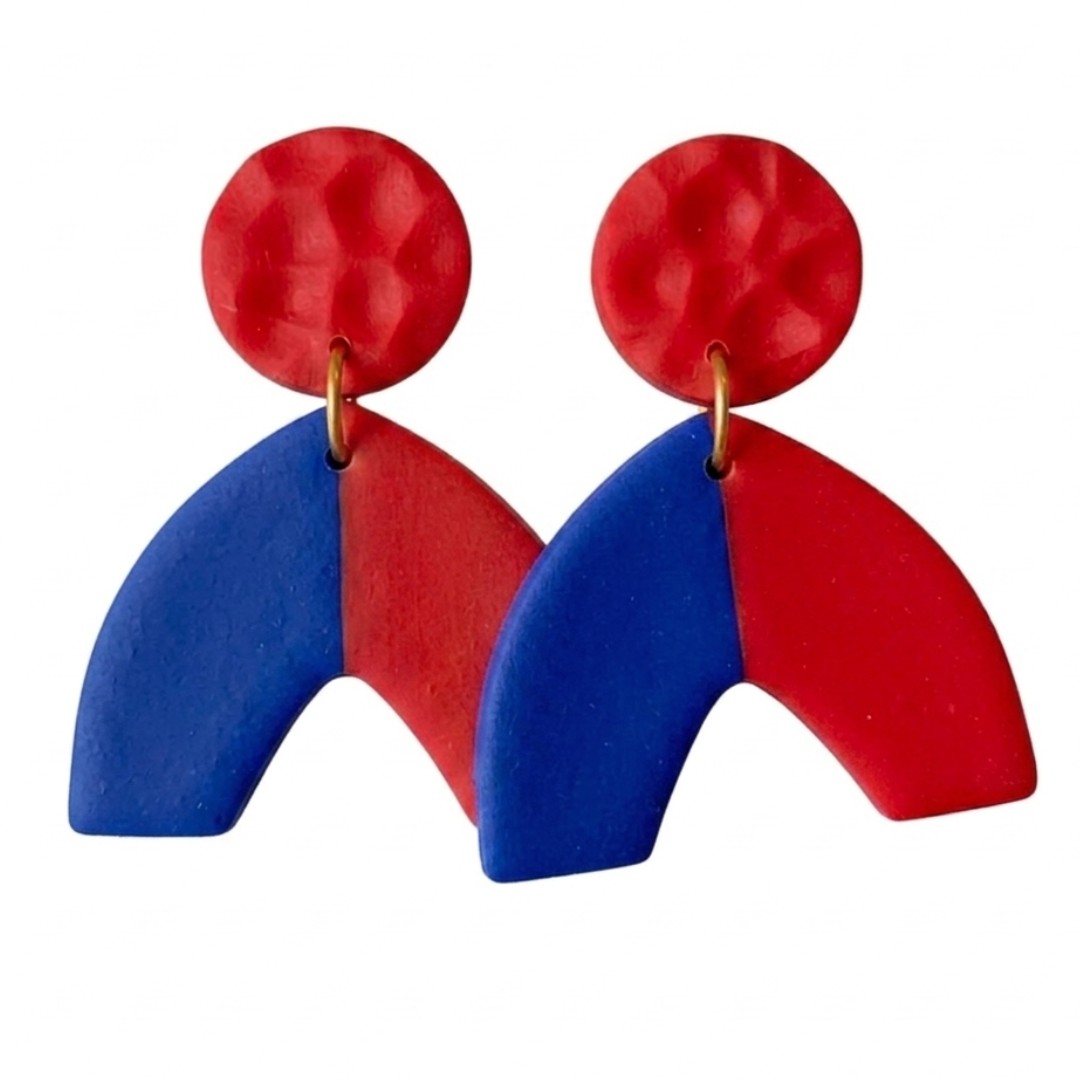 Sweet Tree Addyson, handcrafted polymer clay earrings