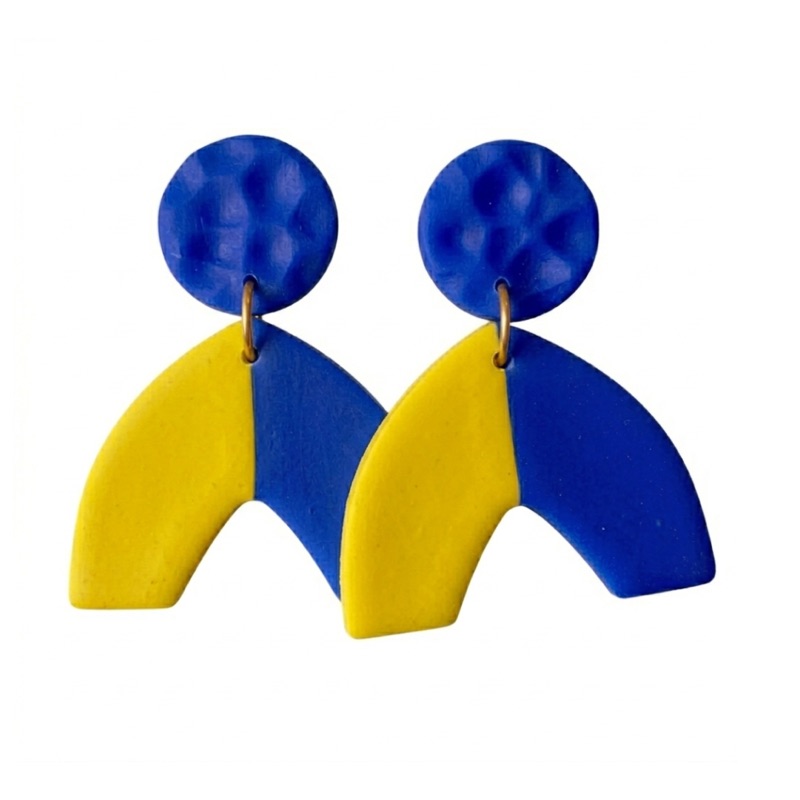 Sweet Tree Addyson, handcrafted polymer clay earrings