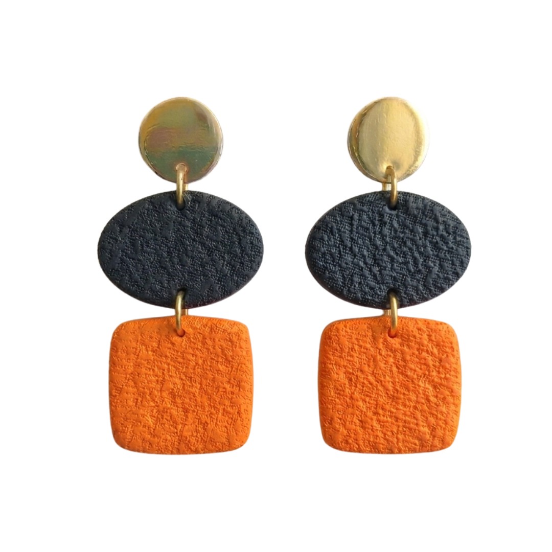 Sweet Tree Ann, handcrafted polymer clay earrings