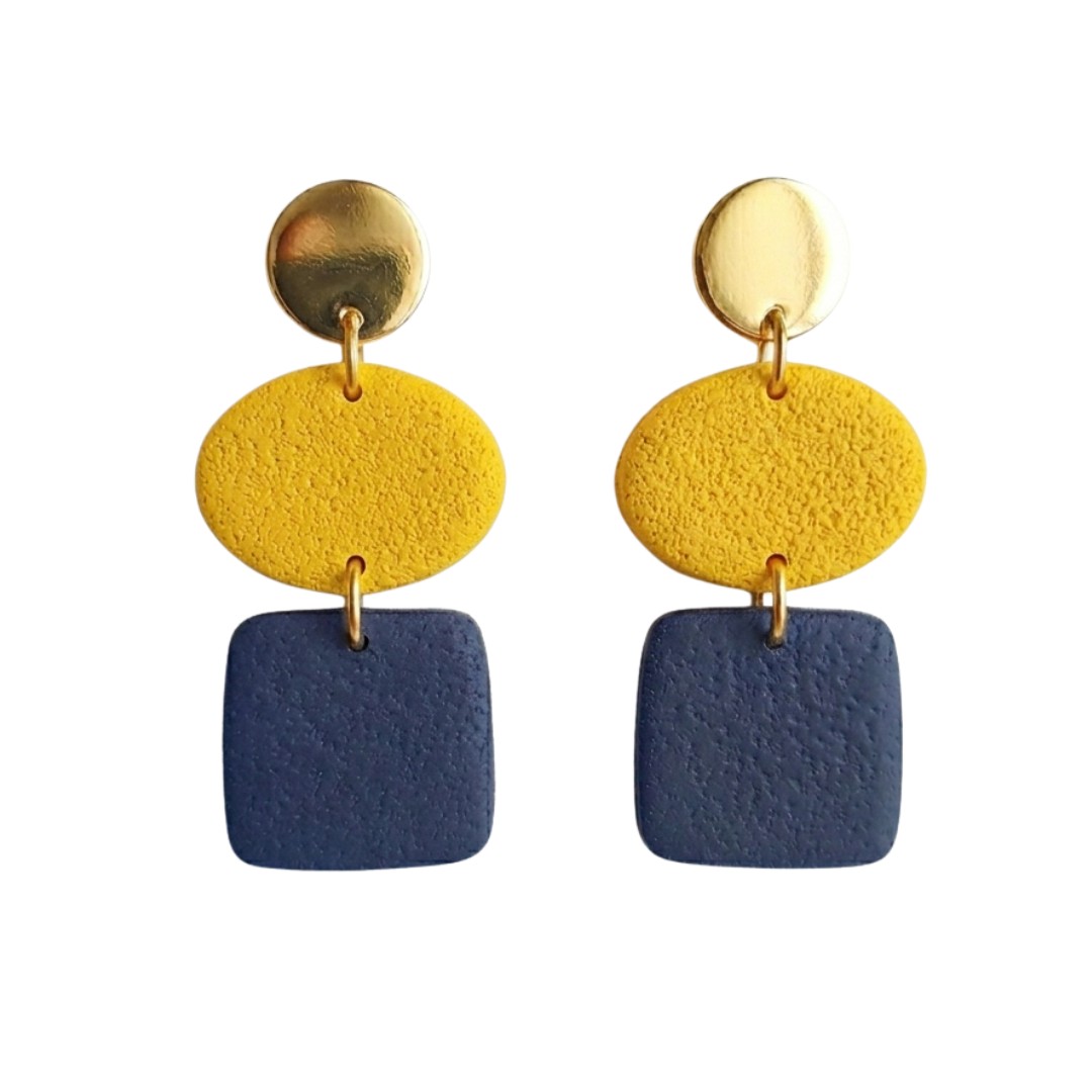 Sweet Tree Ann, handcrafted polymer clay earrings
