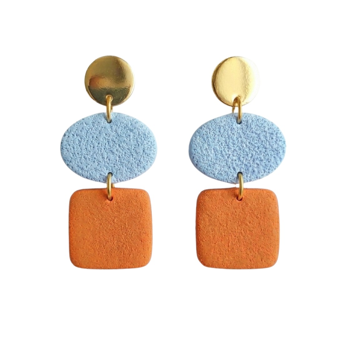 Sweet Tree Ann, handcrafted polymer clay earrings