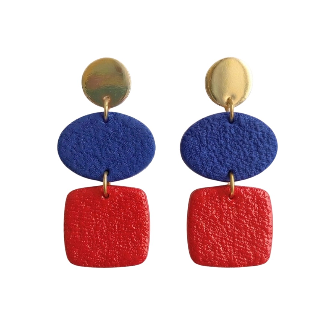 Sweet Tree Ann, handcrafted polymer clay earrings