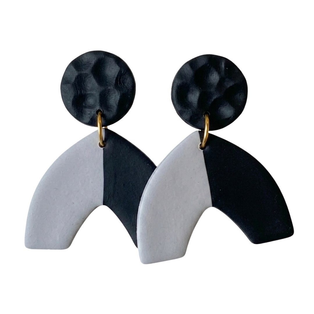 Sweet Tree Addyson, handcrafted polymer clay earrings