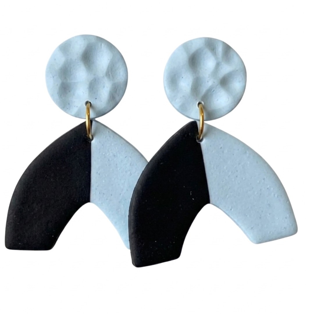 Sweet Tree Addyson, handcrafted polymer clay earrings