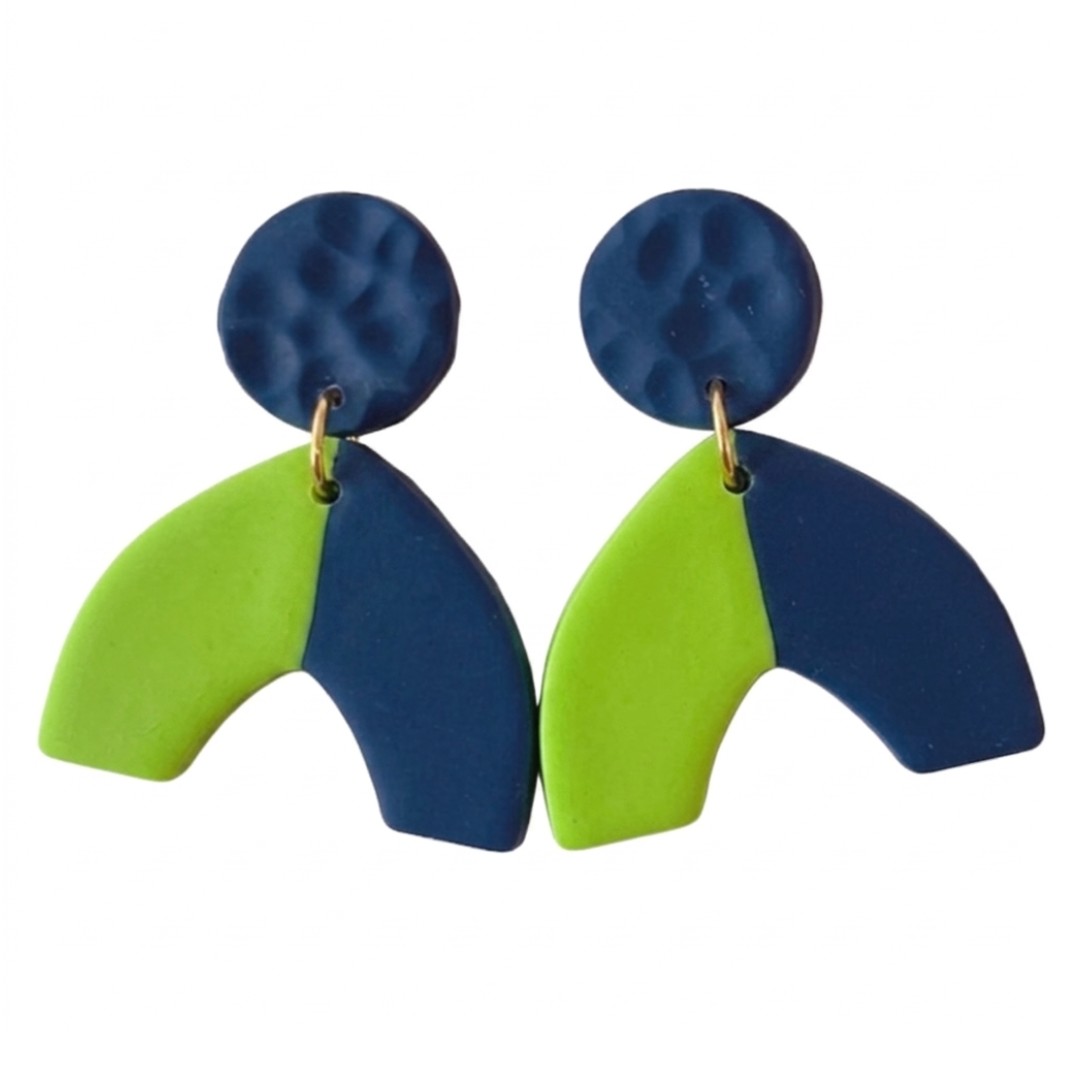 Navy + Victory Green