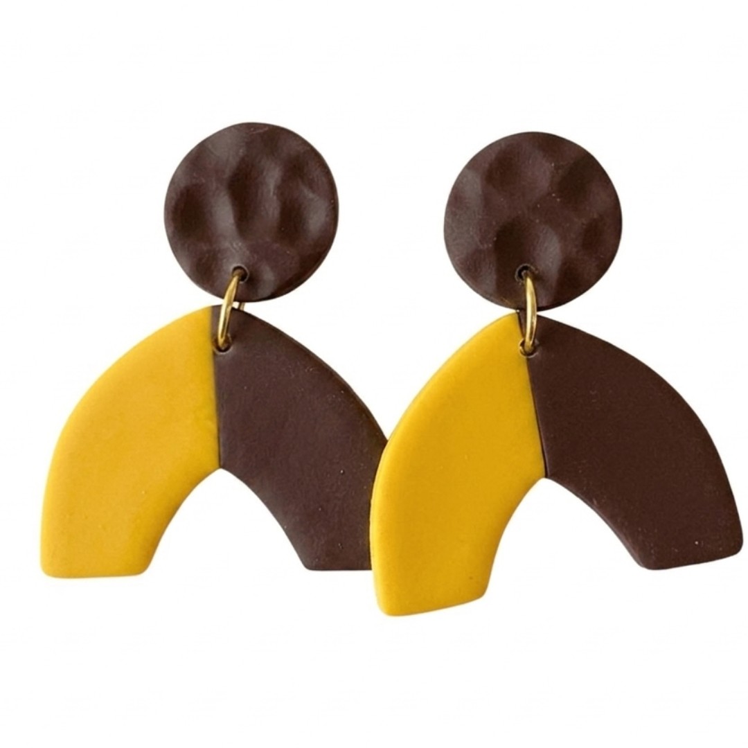 Sweet Tree Addyson, handcrafted polymer clay earrings