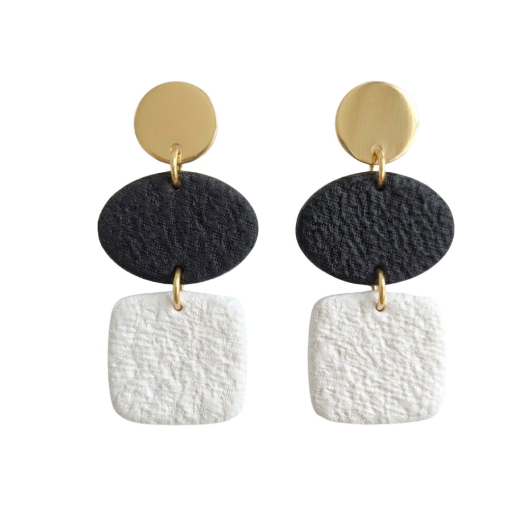 Sweet Tree Ann, handcrafted polymer clay earrings