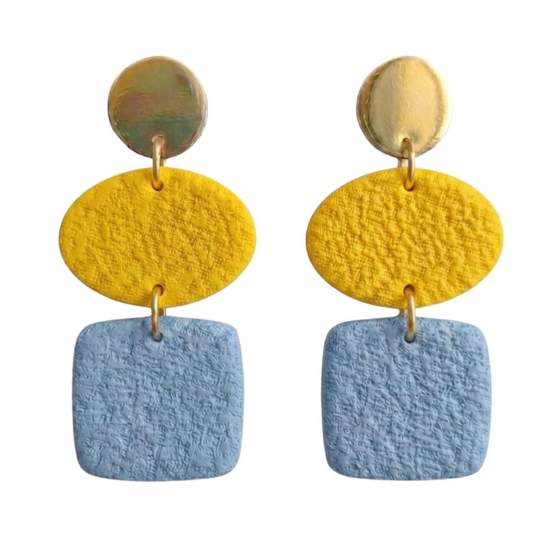 Sweet Tree Ann, handcrafted polymer clay earrings
