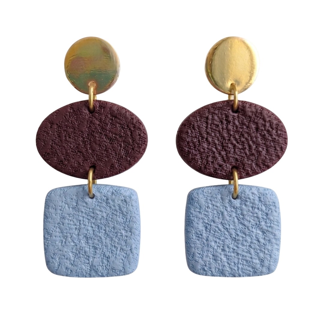 Sweet Tree Ann, handcrafted polymer clay earrings