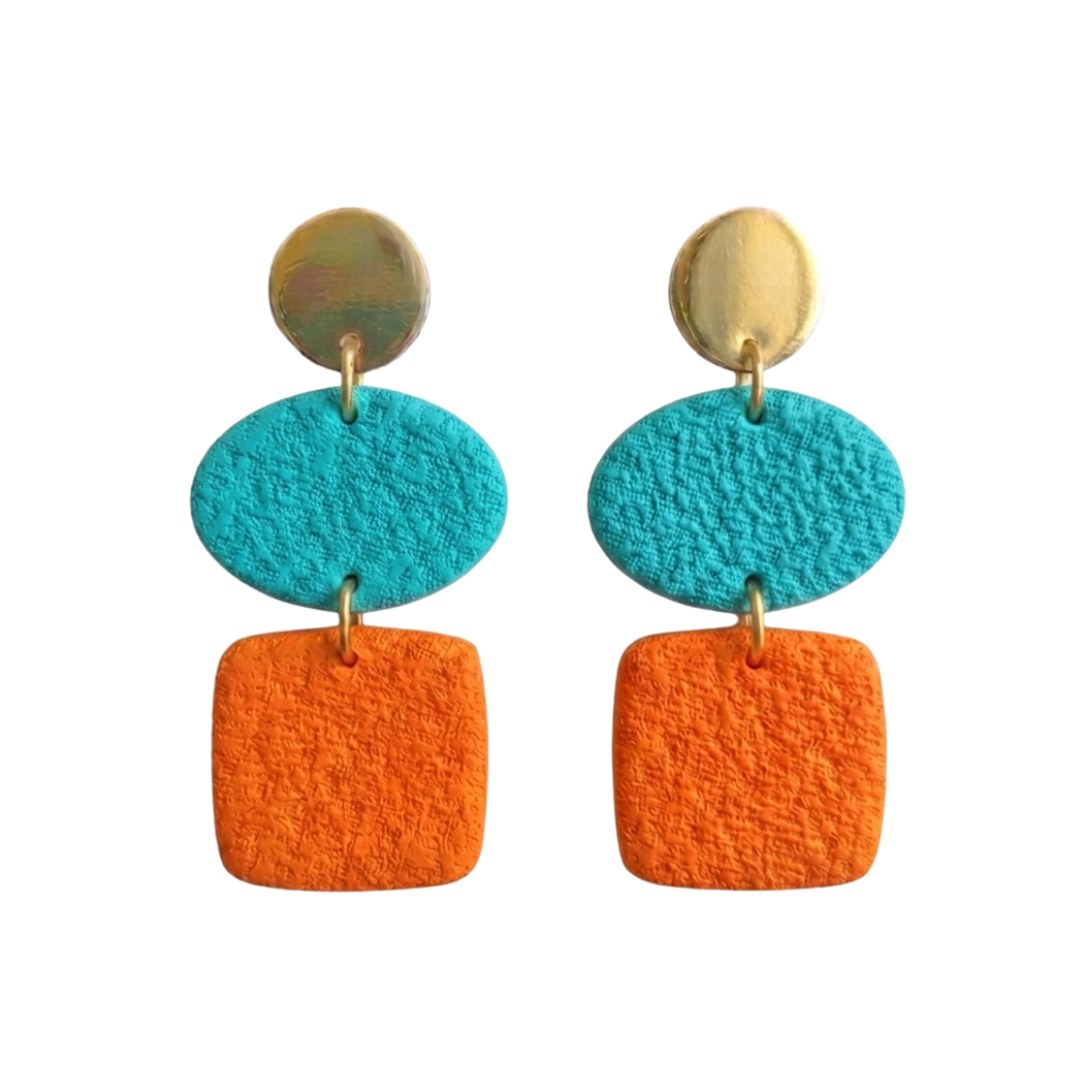 Sweet Tree Ann, handcrafted polymer clay earrings