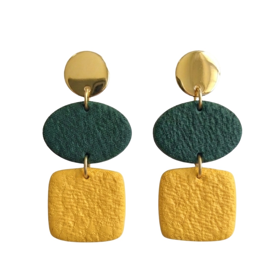 Sweet Tree Ann, handcrafted polymer clay earrings