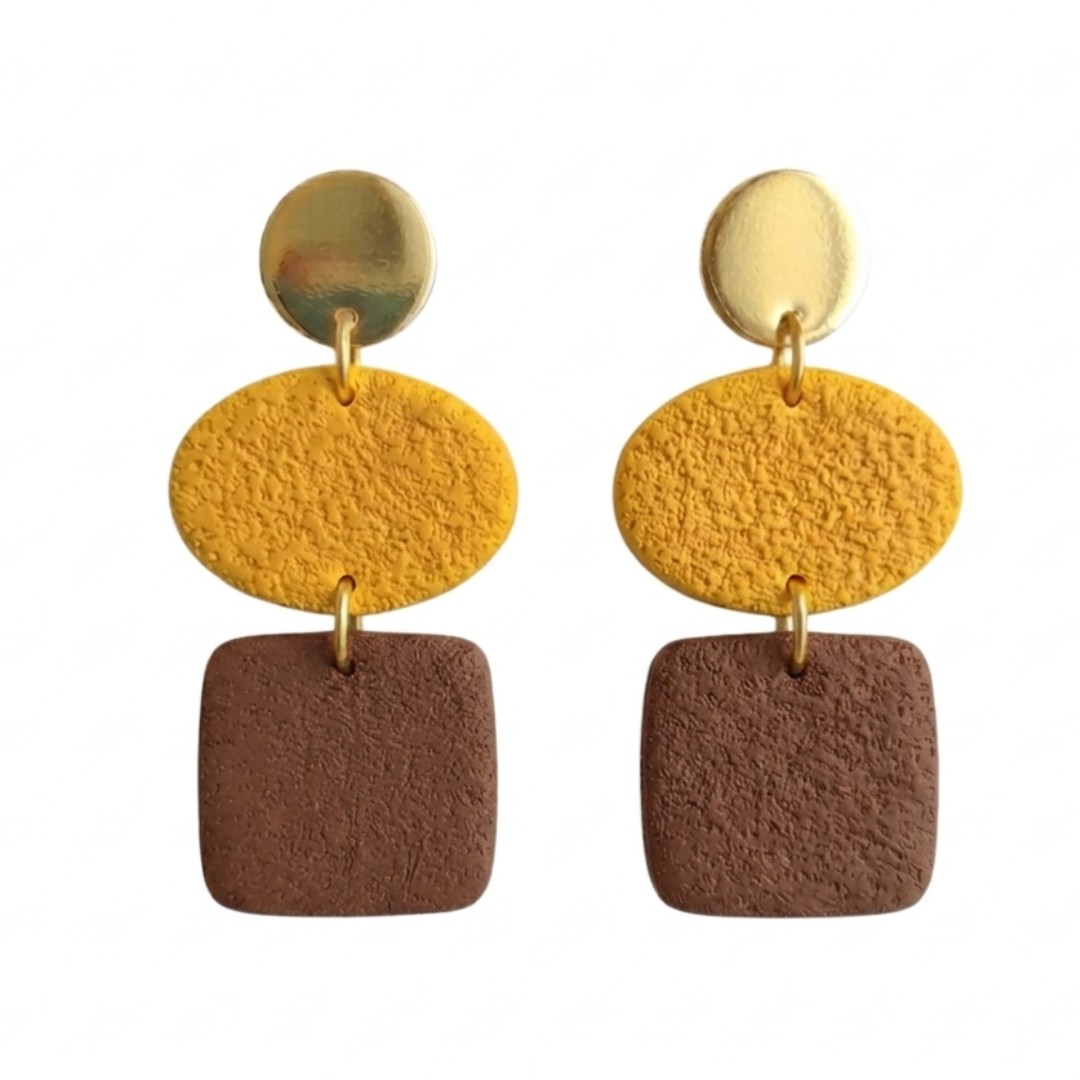 Sweet Tree Ann, handcrafted polymer clay earrings