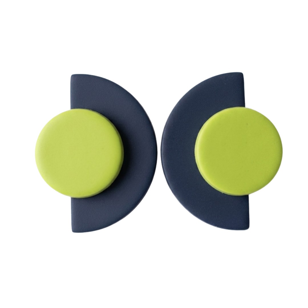 Navy + Victory Green