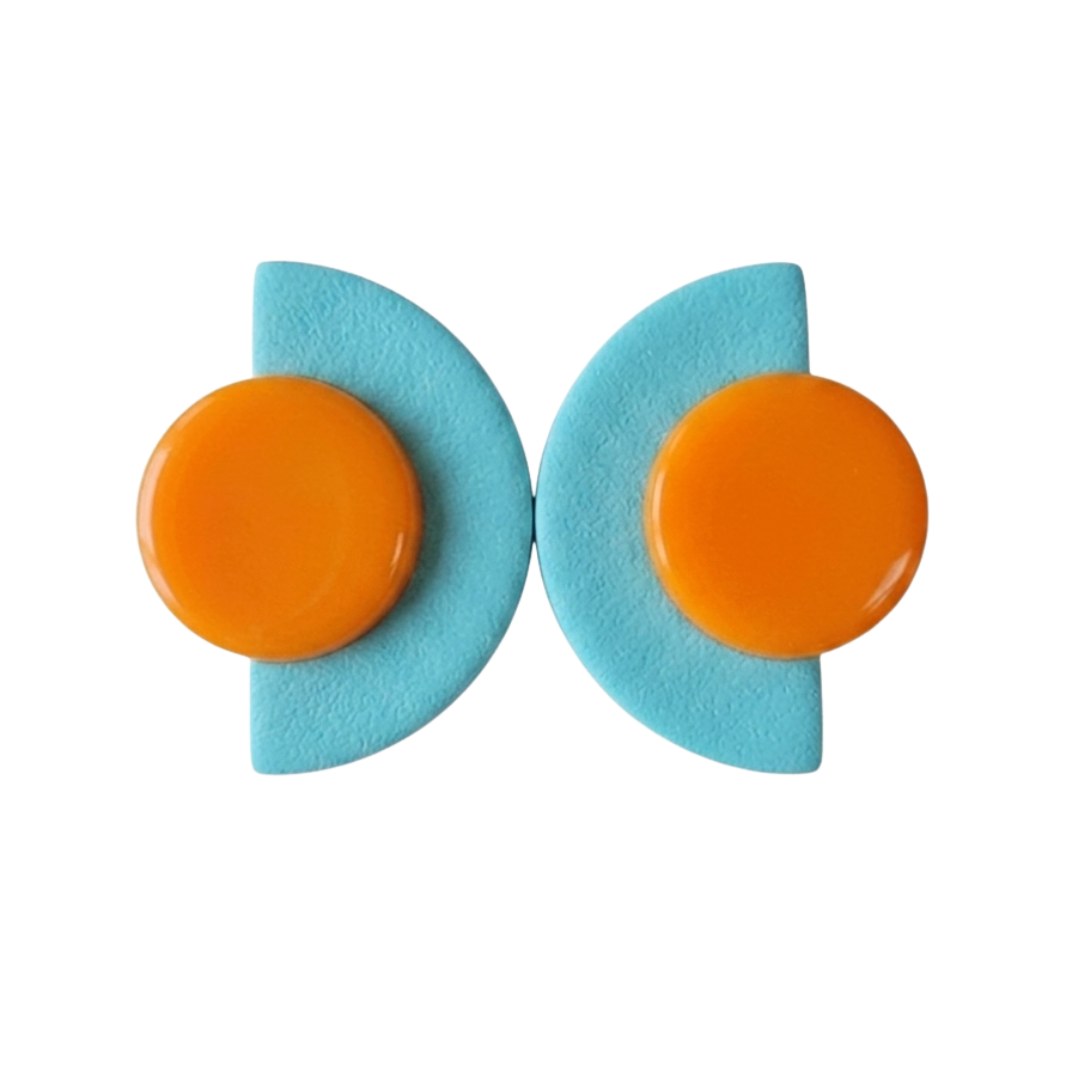 Sweet Tree Aylani, handcrafted polymer clay earrings