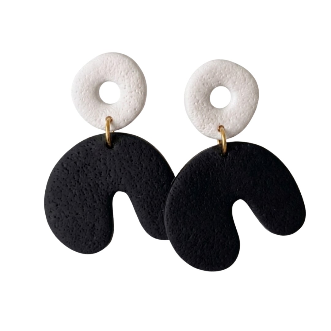 Sweet Tree Cadee, handcrafted polymer clay earrings
