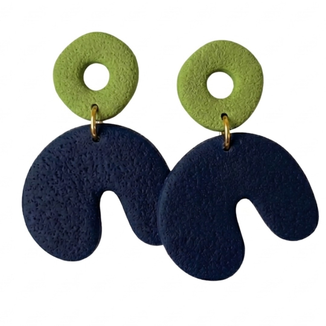 Navy + Victory Green