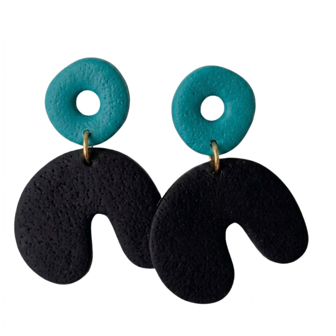 Sweet Tree Cadee, handcrafted polymer clay earrings