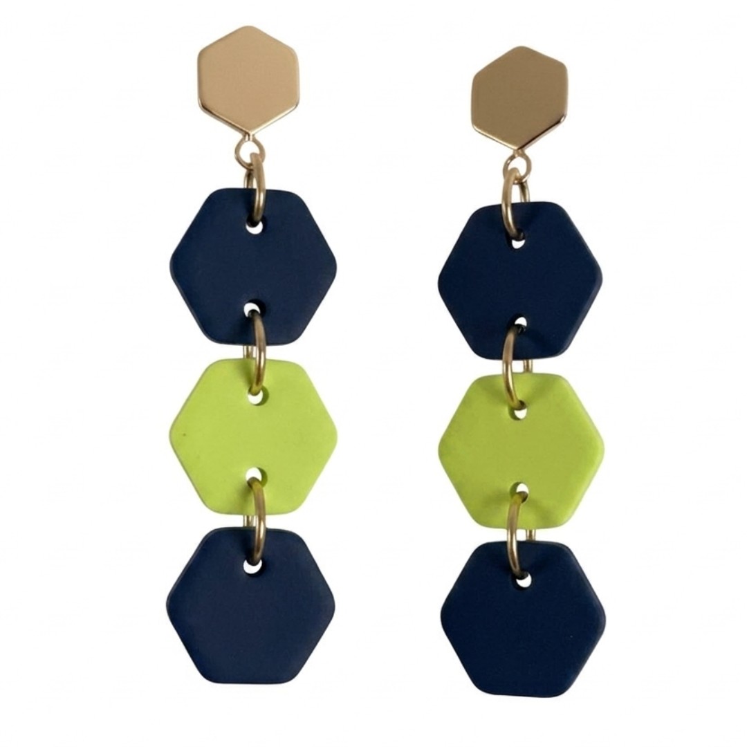 Navy + Victory Green