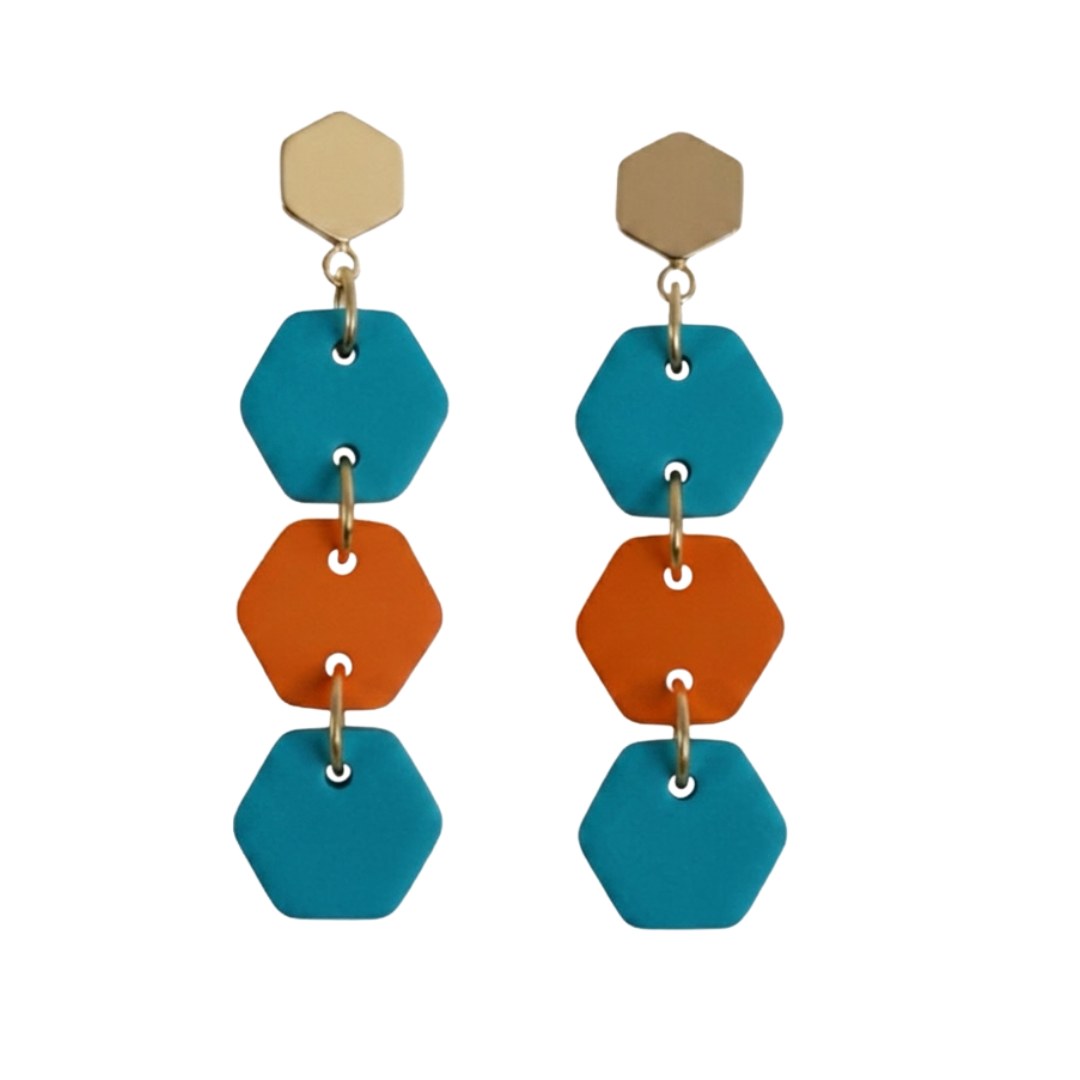 Sweet Tree Coco, handcrafted polymer clay earrings