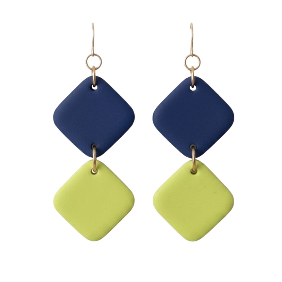 Navy + Victory Green