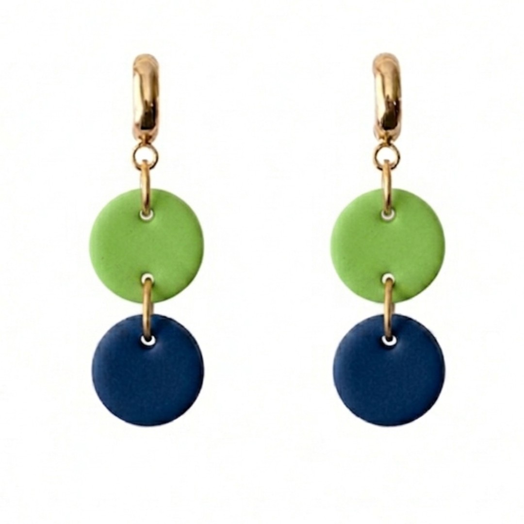 Navy + Victory Green