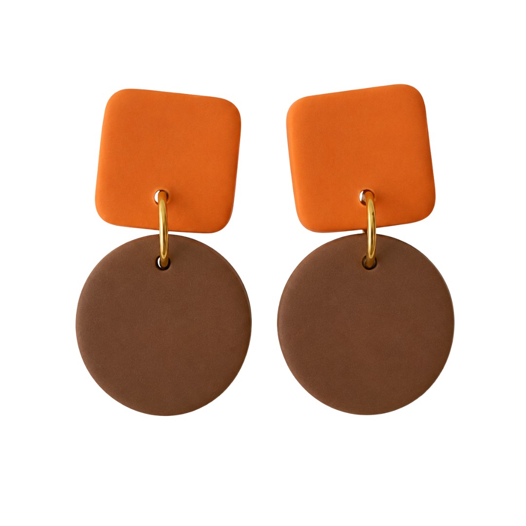 Sweet Tree Emelyn, handcrafted polymer clay earrings