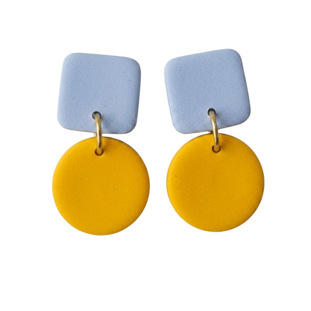 Sweet Tree Emelyn, handcrafted polymer clay earrings